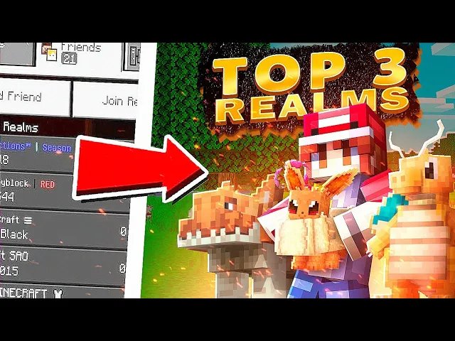 Top 3 BEST Pixelmon Realms For Minecraft (2025)