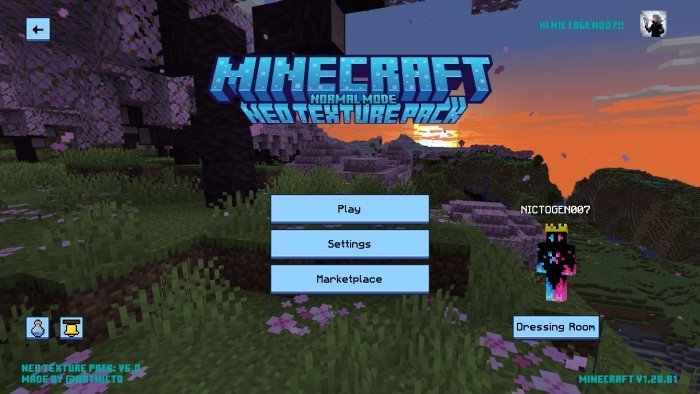 How to Download Neo Texture Pack FPS++ for Minecraft Bedrock Edition