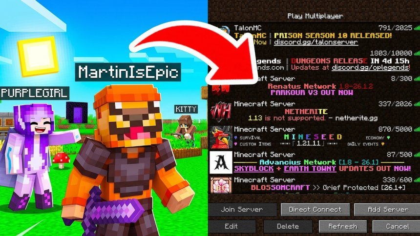 Top 5 Minecraft SMP Servers 2026: Best Survival Multiplayer Picks