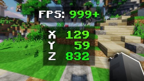 Vors FPS Booster Texture Pack for Bedrock & MCPE
