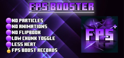 Vors FPS Booster Texture Pack for Bedrock & MCPE