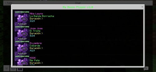 My Music Player download for Minecraft Bedrock