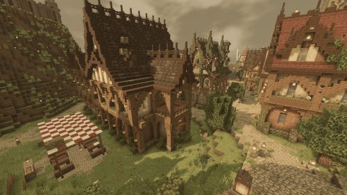 Vintage Minecraft Shader Pack for Bedrock: Warm Retro Aesthetic