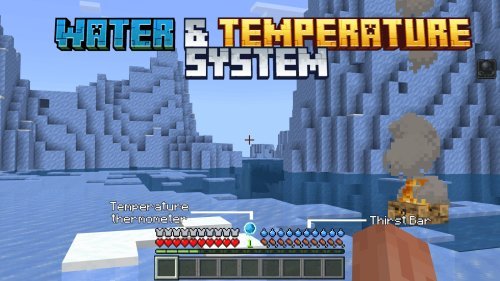 Best Minecraft addons 2026: Survival Thirst & Temperature System