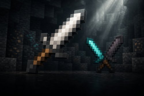 Custom Swords & Daggers for Minecraft Bedrock