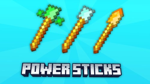 Power Stick Minecraft: Craftable Addon for Bedrock