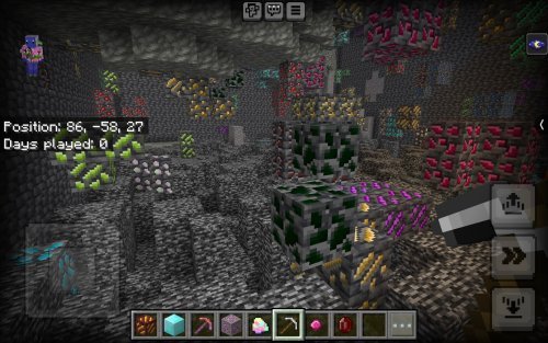 Unlimited Ores Addon for Minecraft: 90+ New Ore Types