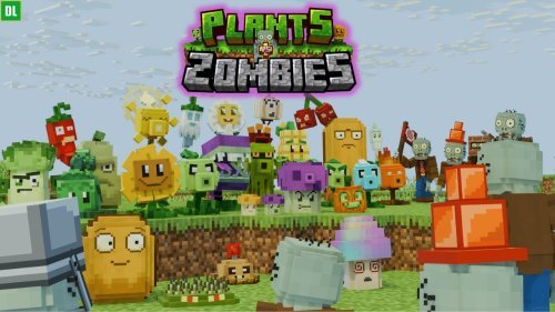 Best MCPE Addons 2026: Plants vs. Zombies by Croks