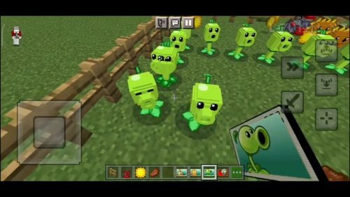 Best MCPE Addons 2026: Plants vs. Zombies by Croks