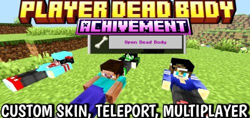 Best Minecraft Addons 2026: Player Dead Body Review