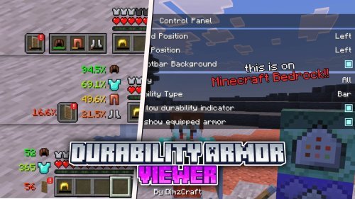 Best Minecraft Addons 2026: Durability Warning for MCPE