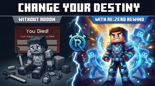 Best MCPE Addons 2026: Re:Zero Return by Death for Bedrock