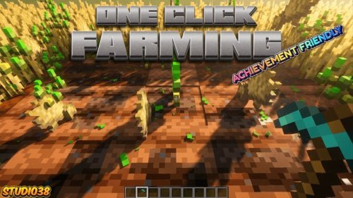 One Click Farming Addon: Automate Crop Harvesting in MCPE
