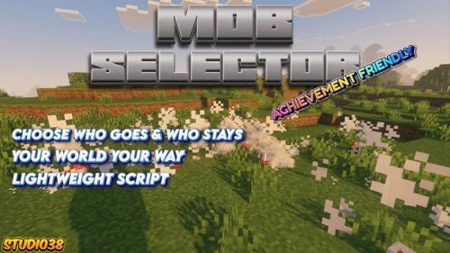 Mob Selector Addon: Control Which Mobs Spawn in Your World