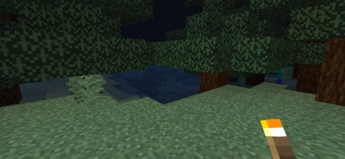 Dynamic light offhand torch addon for Minecraft Bedrock