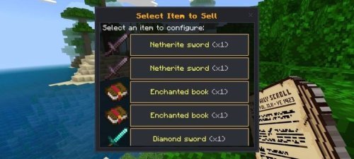 Best Minecraft Addons 2026: Auction House Economy System