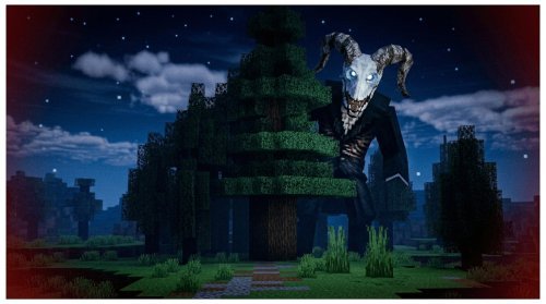 Best Minecraft Addons 2026: The Goatman Stalker Horror Pack