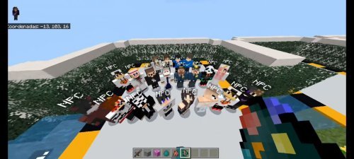 Best Minecraft Addons 2026: Always Visible NPC Name Tags