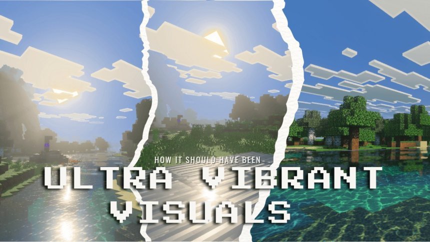 Ultra Vibrant Visuals Texture Pack for Bedrock