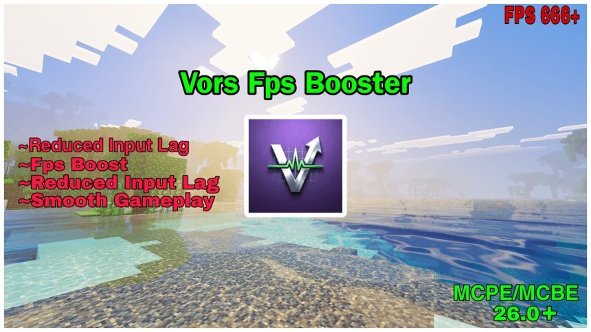 Vors FPS Booster Texture Pack for Bedrock & MCPE