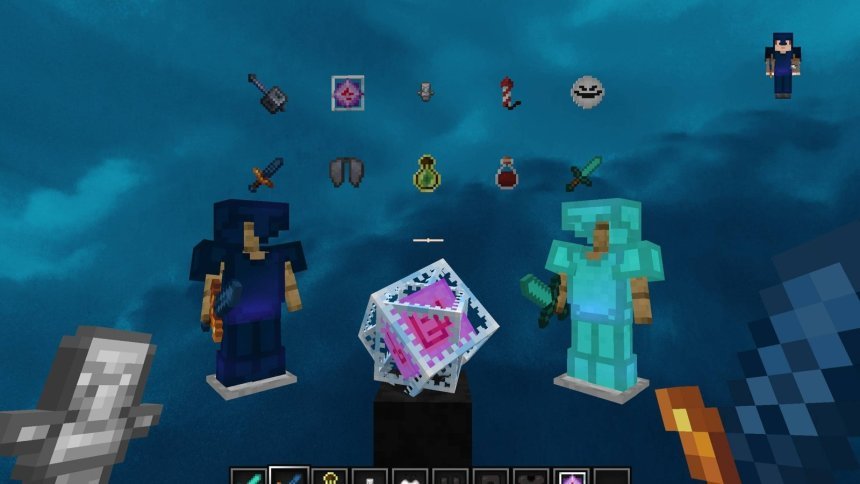 Bluekvinks Texture Pack for Minecraft Bedrock PvP