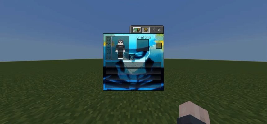 Animated Inventory Texture Pack for Minecraft Bedrock