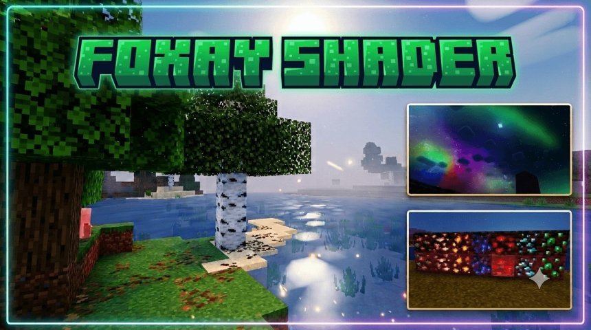 Best shaders for Minecraft PE 2026: Foxay shader review