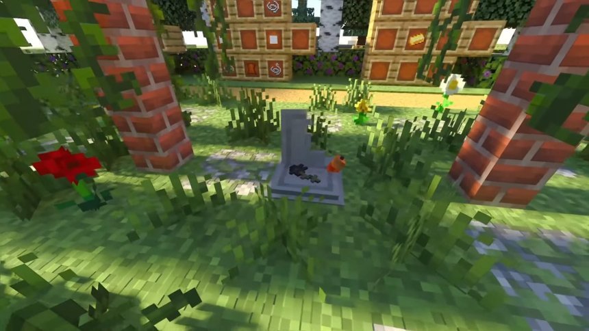 Stone Tombs addon for Minecraft Bedrock: death recovery guide
