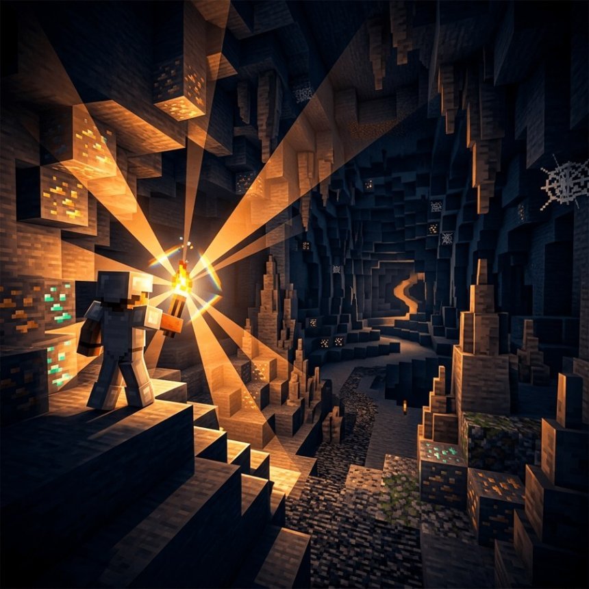 Dynamic light offhand torch addon for Minecraft Bedrock