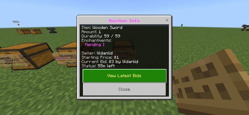 Simple ChestShops: The Best MCPE Addon for Player Shops