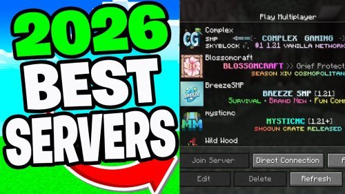 Top 10 Best Minecraft Servers (2026)